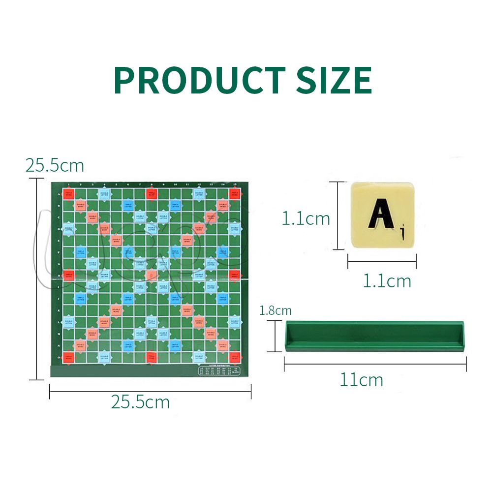 2-4 People English Spelling Solitaire Box Alphabet Chess Educational Toys Travel English Alphabet Scrabble Puzzle Board Game