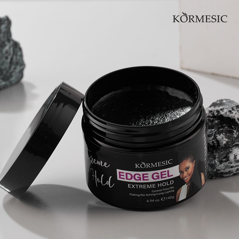 Complete Hair Styling Kit - 4 Pieces Including Edge Brush, Crochet Needle, 1000 Hair Bands & Edge Gel Hair braiding maintain dreadlocks Hair styling