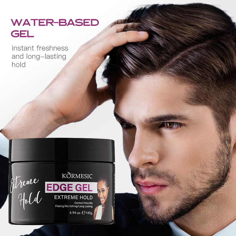 Complete Hair Styling Kit - 4 Pieces Including Edge Brush, Crochet Needle, 1000 Hair Bands & Edge Gel Hair braiding maintain dreadlocks Hair styling