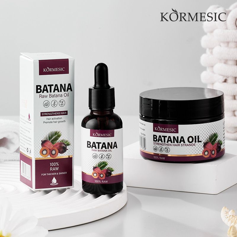 3pcs KORMESIC Batana-Infused Hair Mask: Boosts Softness, Adds Volume & Enhances Flow
