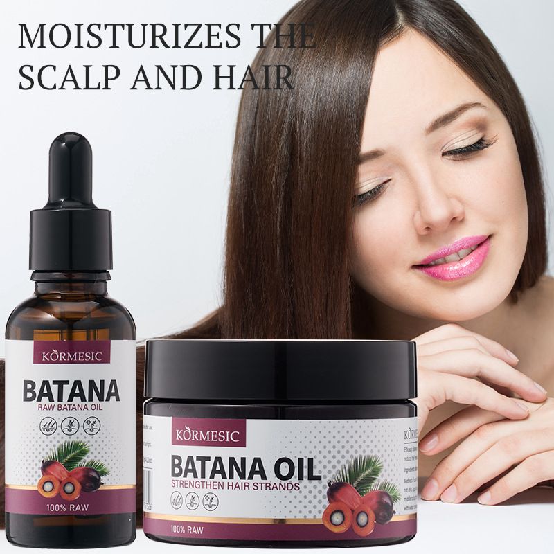 3pcs KORMESIC Batana-Infused Hair Mask: Boosts Softness, Adds Volume & Enhances Flow
