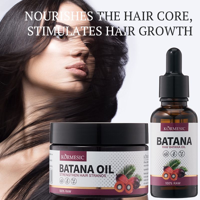 3pcs KORMESIC Batana-Infused Hair Mask: Boosts Softness, Adds Volume & Enhances Flow