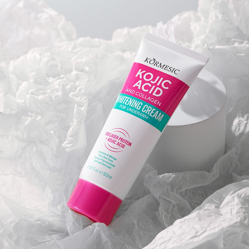 KORMESIC Underarm Brightening Cream with Collagen & Kojic Acid | Moisturize, Repair & Even Skin Tone Revitalizing Underarm Cream Brighten Dark Underarms & Soothe Dryness with Collagen & Kojic Acid