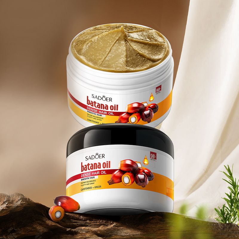 SADOER Batana Scalp Soothing Hair Conditioner and Hair Thickening Oil, Smooth and Silky