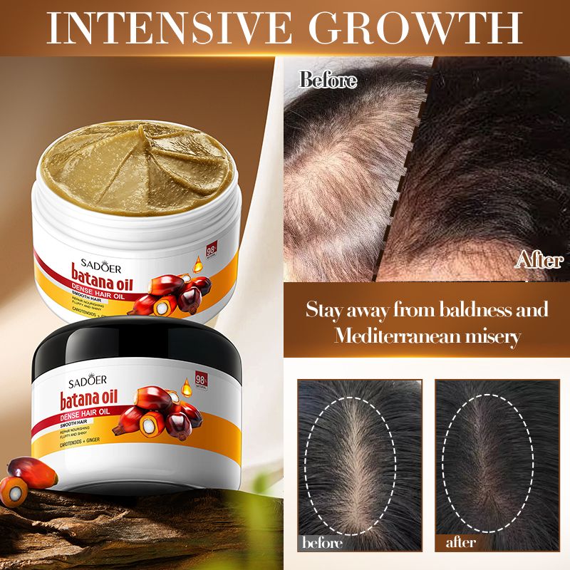 SADOER Batana Scalp Soothing Hair Conditioner and Hair Thickening Oil, Smooth and Silky