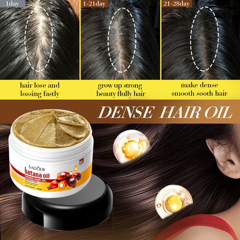 SADOER Batana Scalp Soothing Hair Conditioner and Hair Thickening Oil, Smooth and Silky