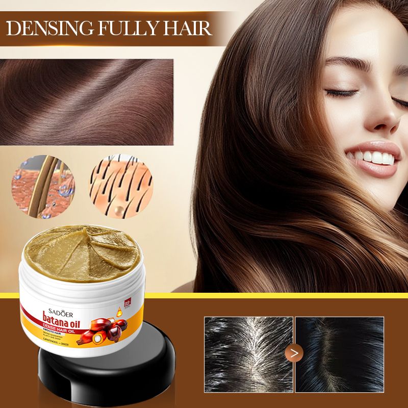 SADOER Batana Scalp Soothing Hair Conditioner and Hair Thickening Oil, Smooth and Silky
