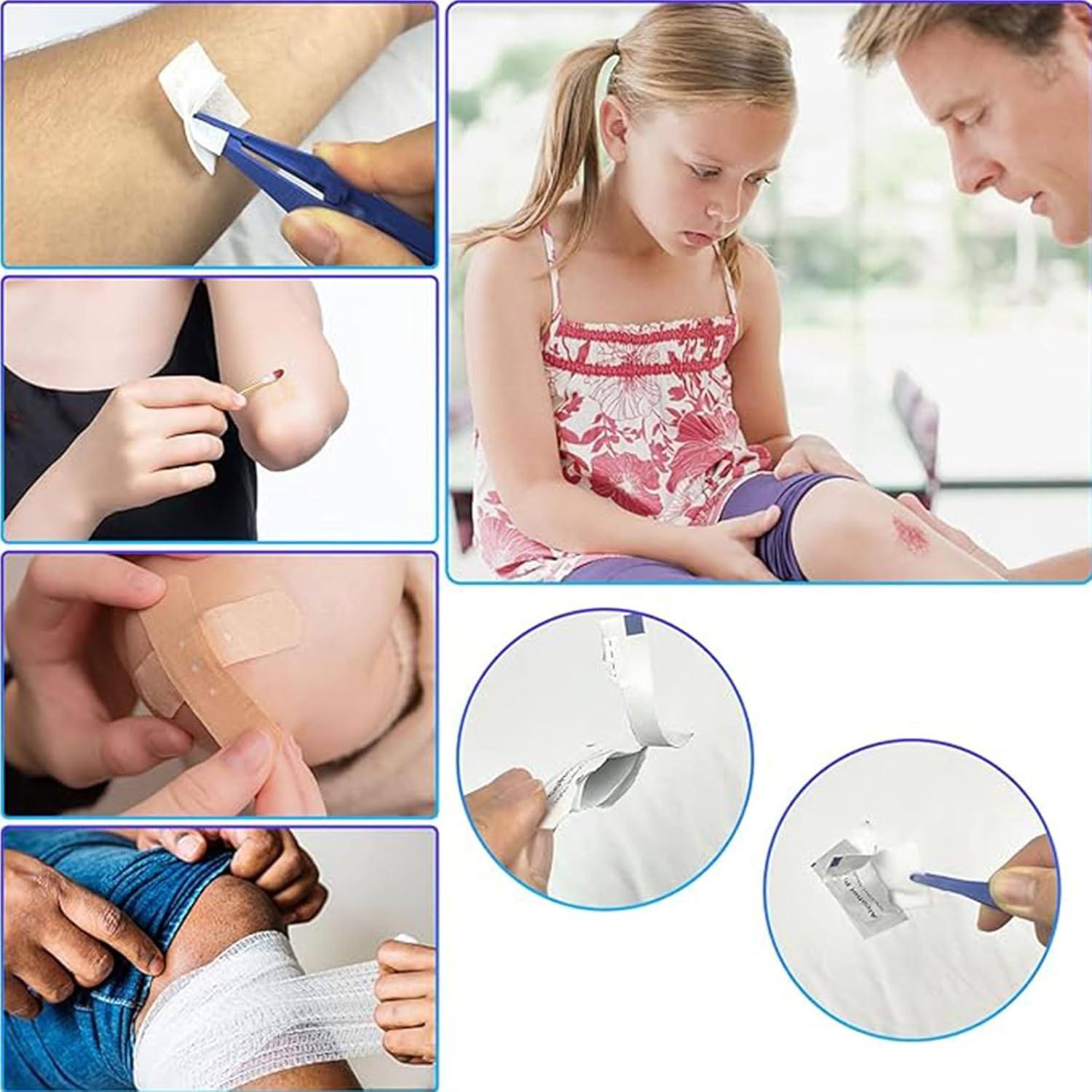 Portable travel rescue kit, emergency rescue small bag, outdoor vehicle-mounted first aid emergency kit set