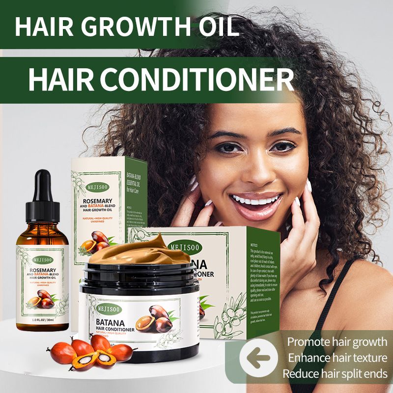 BATANA-BLEND HAIR GROWTH OIL BATANA HAIR CONDITIONER Promote hair growth Enhance hair texture Reduce hair split ends