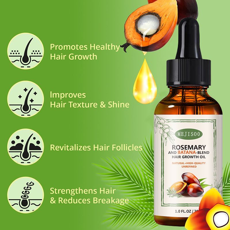 BATANA-BLEND HAIR GROWTH OIL BATANA HAIR CONDITIONER Promote hair growth Enhance hair texture Reduce hair split ends