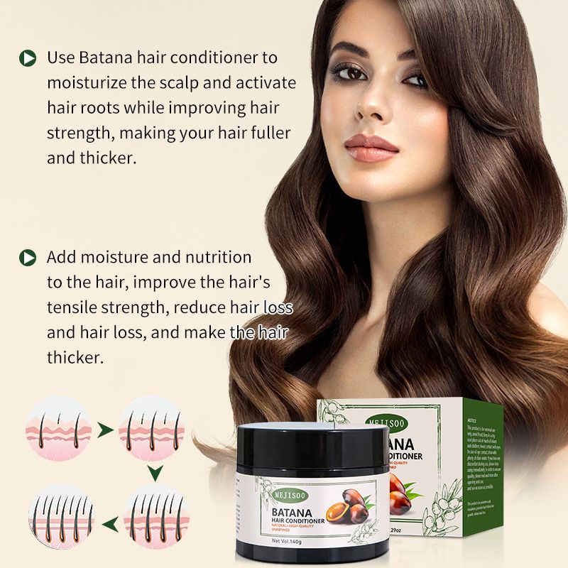 BATANA-BLEND HAIR GROWTH OIL BATANA HAIR CONDITIONER Promote hair growth Enhance hair texture Reduce hair split ends