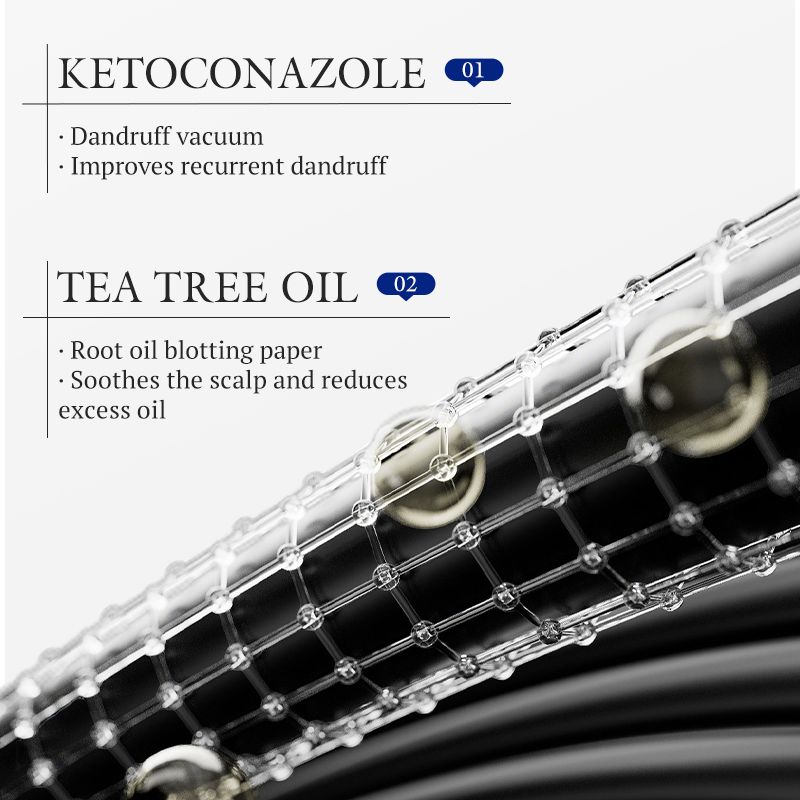 KORMESIC 1% Ketoconazole Shampoo - Refreshing Oil Control Family Pack Removes oil and dirt Anti-Dandruff Shampoo soothes scalp ltch
