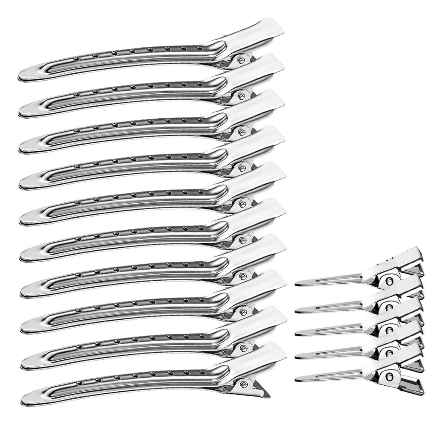 15 Pcs Hair Clips Headwear Stainless Hairdressing Clips Clamp Salon Hairpins DIY Hairs Styling Tools Hairpin Girls Fashion