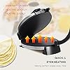 10 inches Boma electric chapati maker roti maker with non stick plates for easy cleaning BM-926 Boma electric chapati maker  1200W