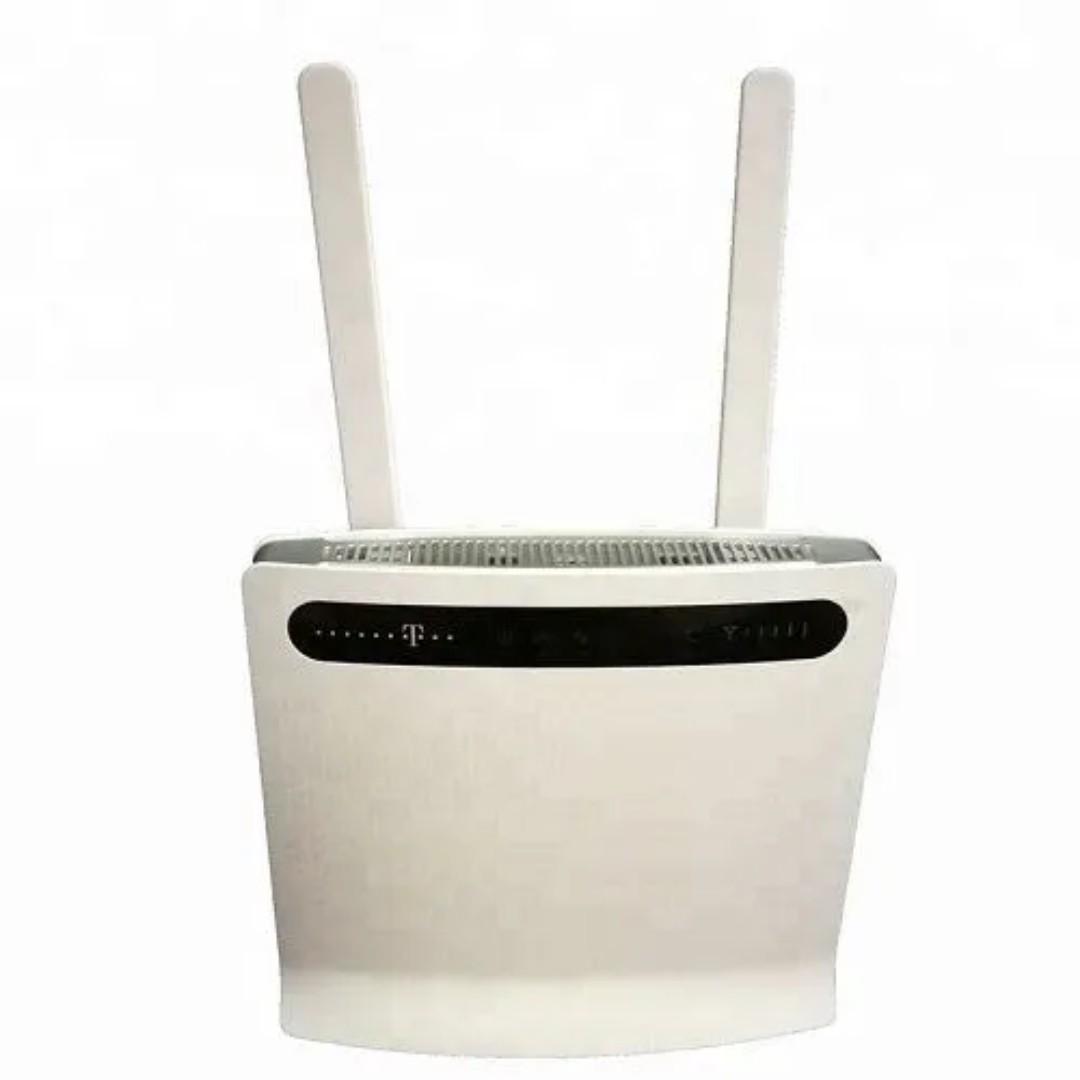 Huawei B593 LTE 4G wireless Wifi Router with Simcard 4 lan ports and 2 usb ports connects upto 32 WiFi enabled devices