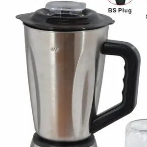 2 IN 1 Rashnik Blender with 1.5L stainless steel jug rashnik blender ice crusher 400W 6 Stainless steel blades