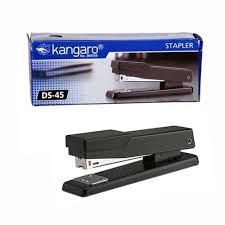 Kangaroo DS-45 Paper Stapler Half strip all steel stapler,Quick loading mechanism, Anti skid base,Rotating anvil &amp; reload indicator