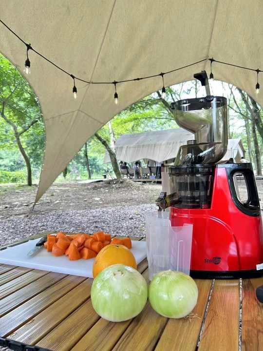 STARLUX slow juicer Multifunctional Automatic slow Juice Extractor juicer SL-21030 Machine Portable Slow Juicer Machine 150W Copper Motor and 500ml capacity