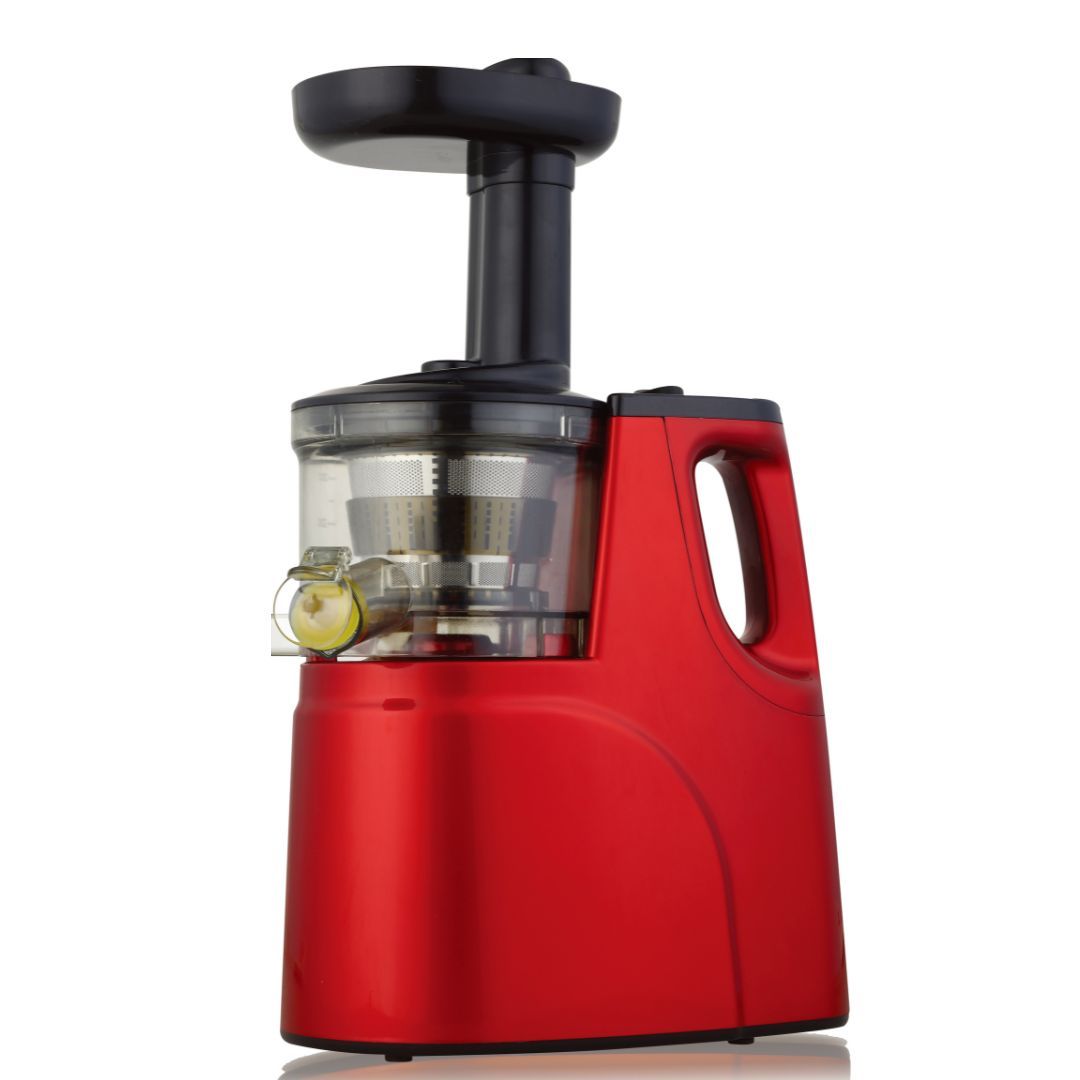 RE-2-079  Rebune Slow Juicer with 2 Outlet For Juice & Pulp Red with 150W DC Motor and 1L juice cup capacity