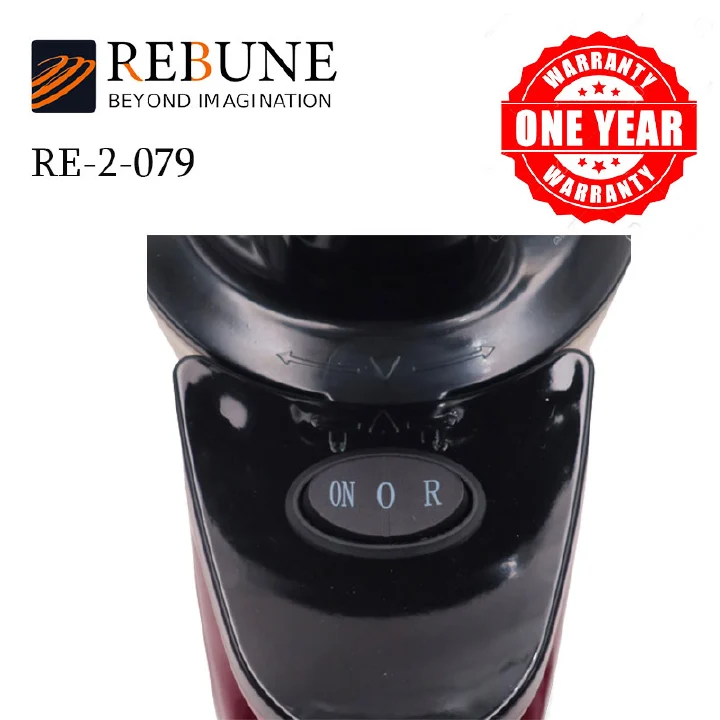 RE-2-079  Rebune Slow Juicer with 2 Outlet For Juice & Pulp Red with 150W DC Motor and 1L juice cup capacity
