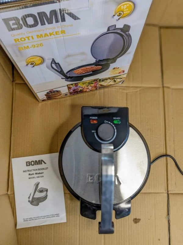 Non stick quality 10 inches Boma roti maker Non stick boma chapati maker