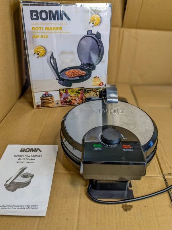 Non stick quality 10 inches Boma roti maker Non stick boma chapati maker