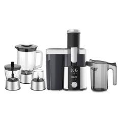 Rebune 4 in 1 Multifunction food processor RE-2-147 with digital display includes blender and Juicer