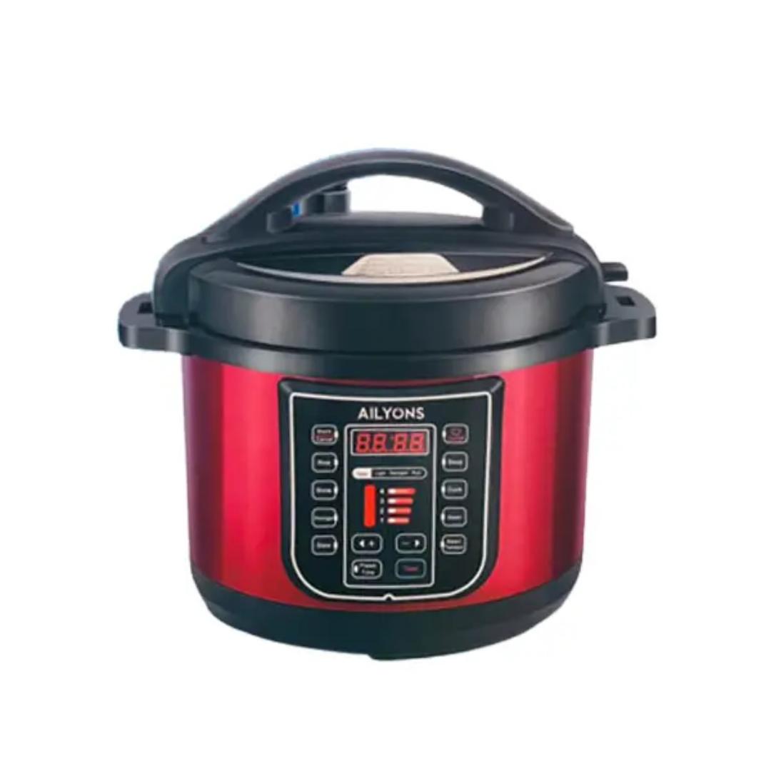 EPC-6A1 6L Ailyons Electric Pressure Cooker With 8 preset programmes 6L EPC-601 Ailyons Electric Pressure Cooker multifunctional  with Multi Function menu 6L Ailyons multifunction pressure cooker
