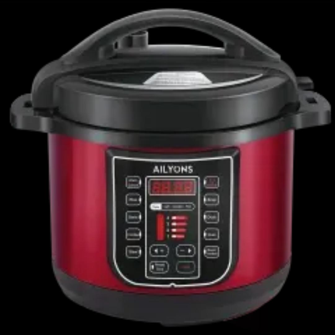 EPC-6A1 6L Ailyons Electric Pressure Cooker With 8 preset programmes 6L EPC-601 Ailyons Electric Pressure Cooker multifunctional  with Multi Function menu 6L Ailyons multifunction pressure cooker