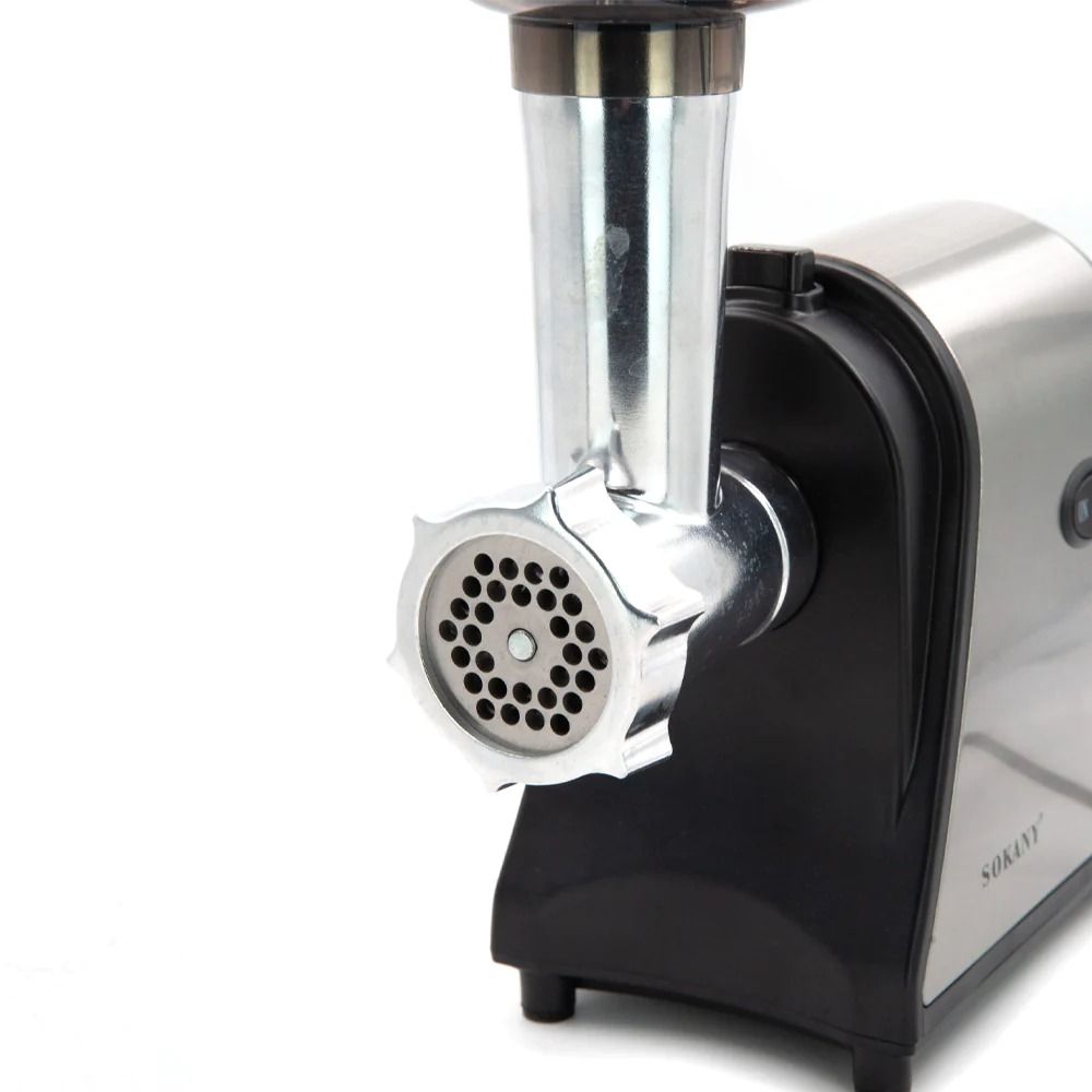 SK-093 Sokany meat mincer 1500Watts Powerful Meat Grinder 2 Grind Plates Sausage Stuffer Multifunction Stainless Steel Meat Mincer SK-093 Electric meat grinder