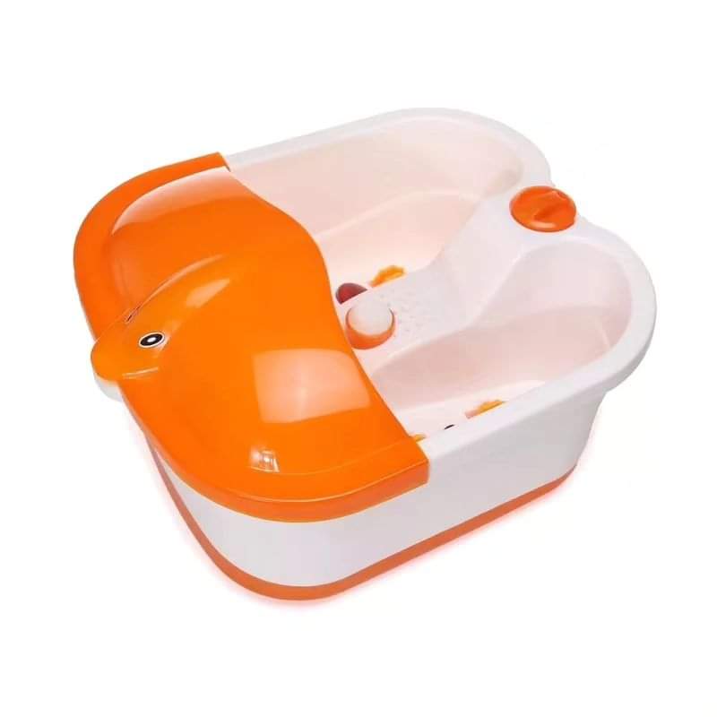 Foot Spa Bath Massager With Heater, Bubbles, Vibration, Massage Rollers, Temperature Control Pedicure Foot Spa Tub For Feet Stress Relief digital foot massager