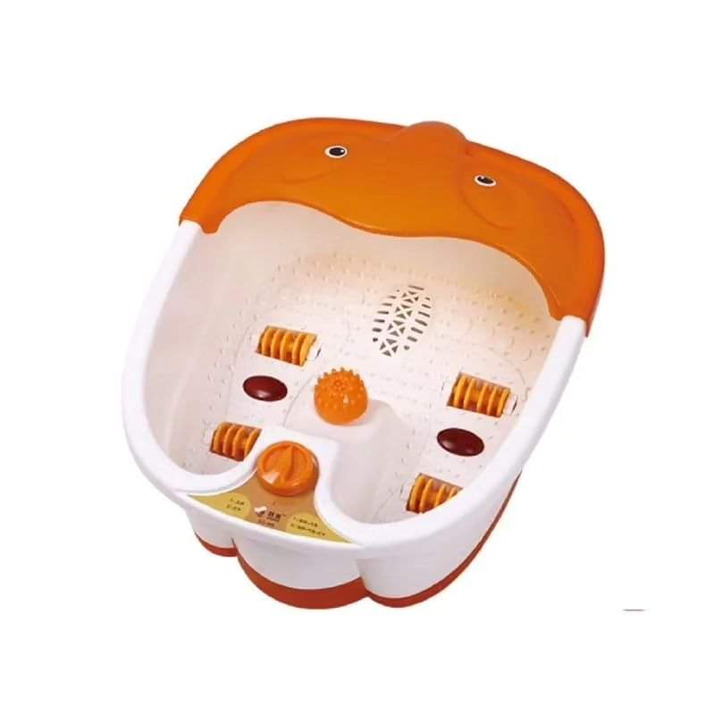 Foot Spa Bath Massager With Heater, Bubbles, Vibration, Massage Rollers, Temperature Control Pedicure Foot Spa Tub For Feet Stress Relief digital foot massager
