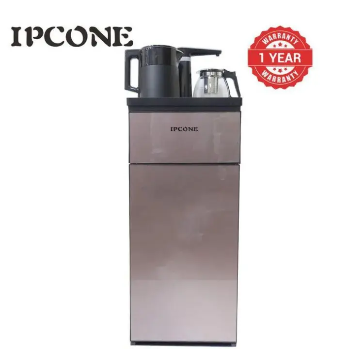 Ipcone bottom load Hot and normal water dispenser HT23006 with 2 free water boiling kettles for coffee making and LCD touch panel control
