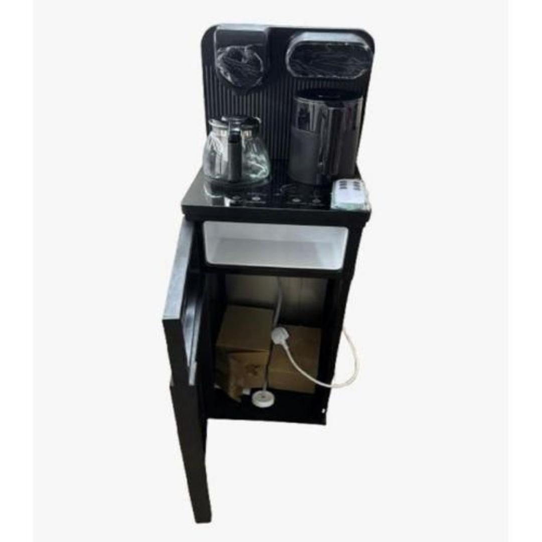 Ipcone bottom load water dispenser hot and cold with 2pcs boiling kettle and storage compartment. Ipcone coffee maker dispenser with remote and touch control