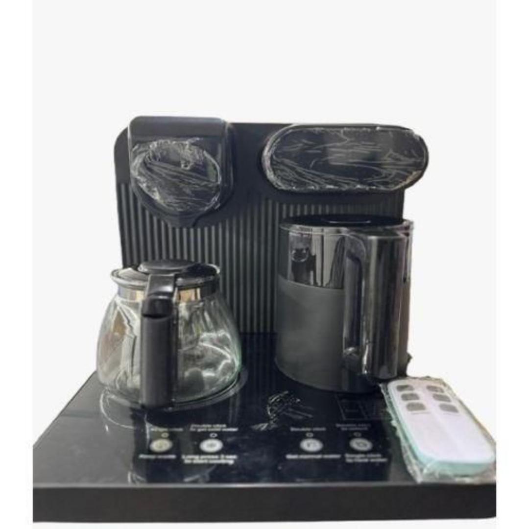 Ipcone bottom load water dispenser hot and cold with 2pcs boiling kettle and storage compartment. Ipcone coffee maker dispenser with remote and touch control