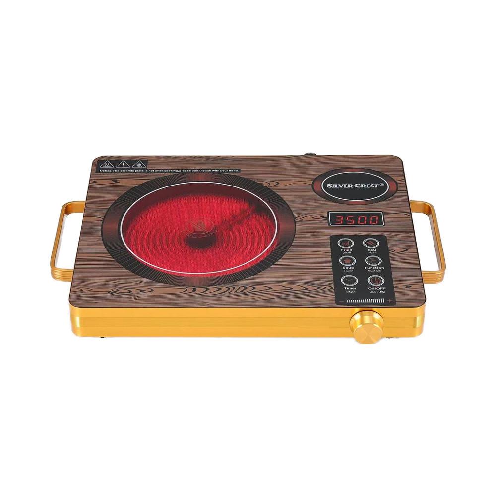 Silver crest SK-3568 Single Hot Plate Infrared Ceramic Cooker single Infrared Induction Cooker Sensor Touch Control Single plate radiant cooker cooktop 2000W