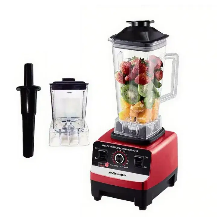 EM Electromate Heavy Duty Commercial Pro Blender + Grinder 2L Jar COMMERCIAL HEAVY DUTY Blender High speed for easy operations Sharp Blades 5500W powerful motor