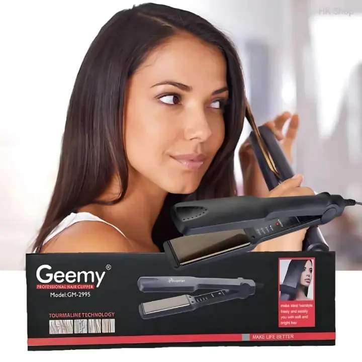 Geemy GM-2995 flat Iron Hair Straightener Ultimate Professional for Flawless hair Styles