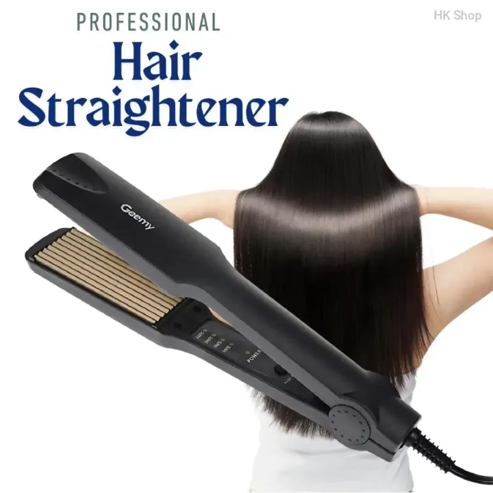 Geemy GM-2995 flat Iron Hair Straightener Ultimate Professional for Flawless hair Styles