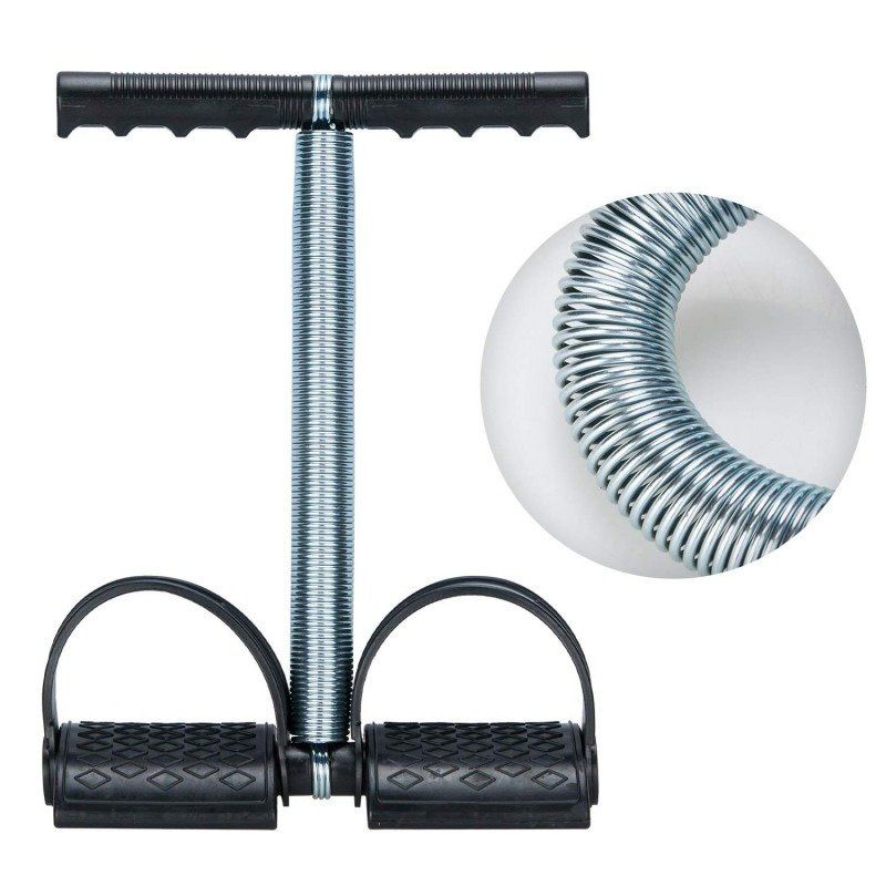 4 way Tummy trimmer exercise kit ( A set of 4) Tummy Trimmer Fitness Training kit with jump rope, hand grip and spring action power