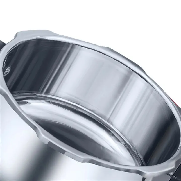 Uken 2pcs combo 3L aluminium pressure cooker with 2L pan with glass lid and aluminium lid