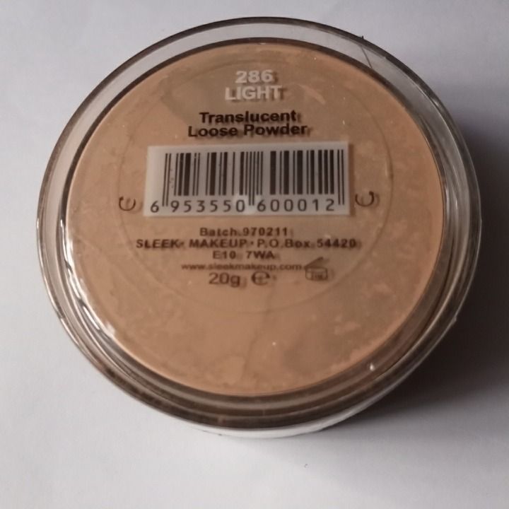 Sleek Translucent Loose Powder Face Makeup - Chocolate / Dark