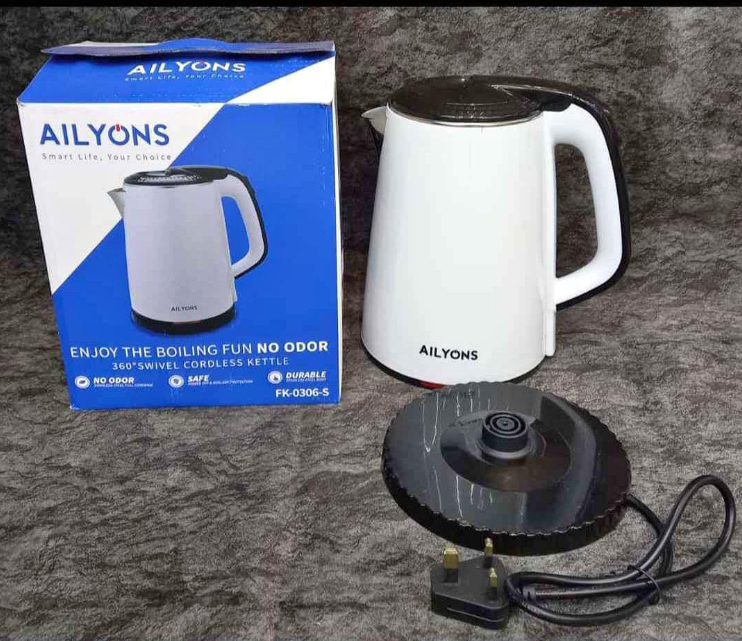 Ailyons 1.8L Energy Efficient Electric Water Kettle Heater Jug