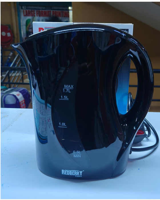 Redberry 1.7Ltrs Electric Water Kettle Heater Jug