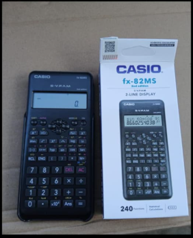 Original Casio FX-82MS Scientific Calculator Casio FX-82MS 2nd Edition– 240+ Functions, Dual Power, Durable Keypad, Ideal for High school, KCSE, University, College, Engineering & Business Students