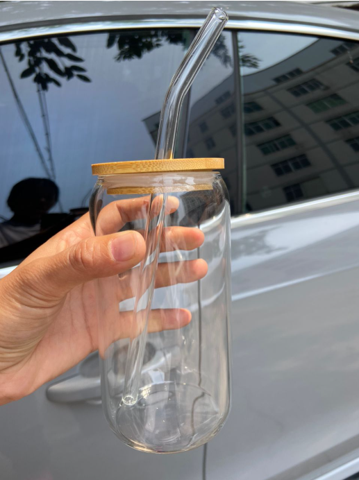 500ml Glass Cup With Lid and Straw Transparent Bubble Tea Cup Juice Glass Beer Can Milk Mocha Cups Breakfast Mug Drinkware
‼️‼️It comes with a free cleaning brush‼️‼️