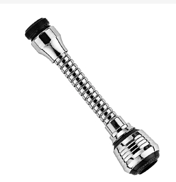 Metallic tap faucet extender Flexible Faucet Sprayer, Faucet Extender,360 Degree Tap Extension Aerator, Stainless Steel (2 Modes)