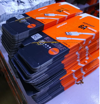 AMAYA  AM-C6A USB Type -C CABLE – SUPER FAST 6A CHARGING, HIGH-SPEED DATA SYNC,UNIVERSAL COMPATIBILITY WITH SMARTPHONES, TABLETS & GADGETS