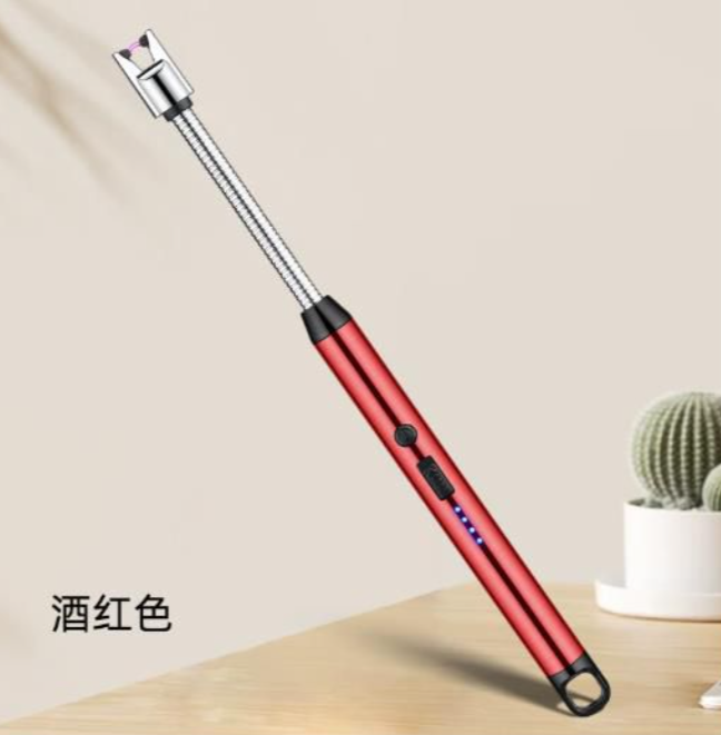 Windproof Lighter Arc Pulse Ignition Guns USB Rechargeable Type-C Interface Portable Kitchen Igniters With Couple Household Camp