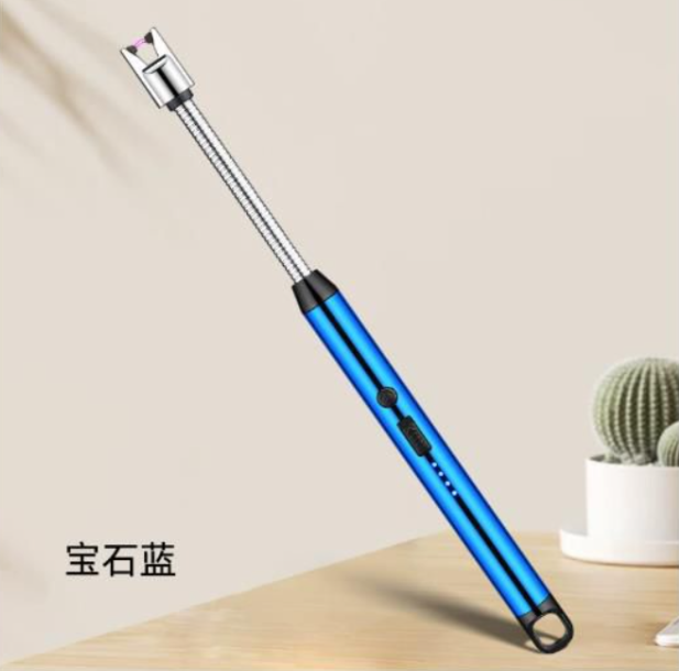 Windproof Lighter Arc Pulse Ignition Guns USB Rechargeable Type-C Interface Portable Kitchen Igniters With Couple Household Camp
